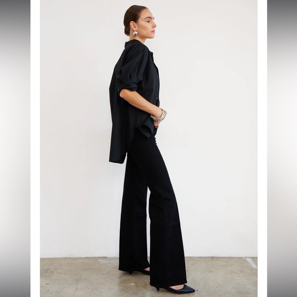 Jamie Haller | The Crease Jean in overdyed black BNWT *SOLD OUT ONLINE*